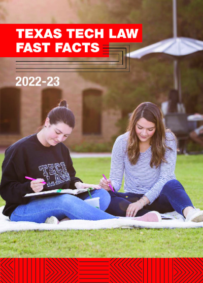 Texas Tech Law 2022-2023 Admissions Brochure