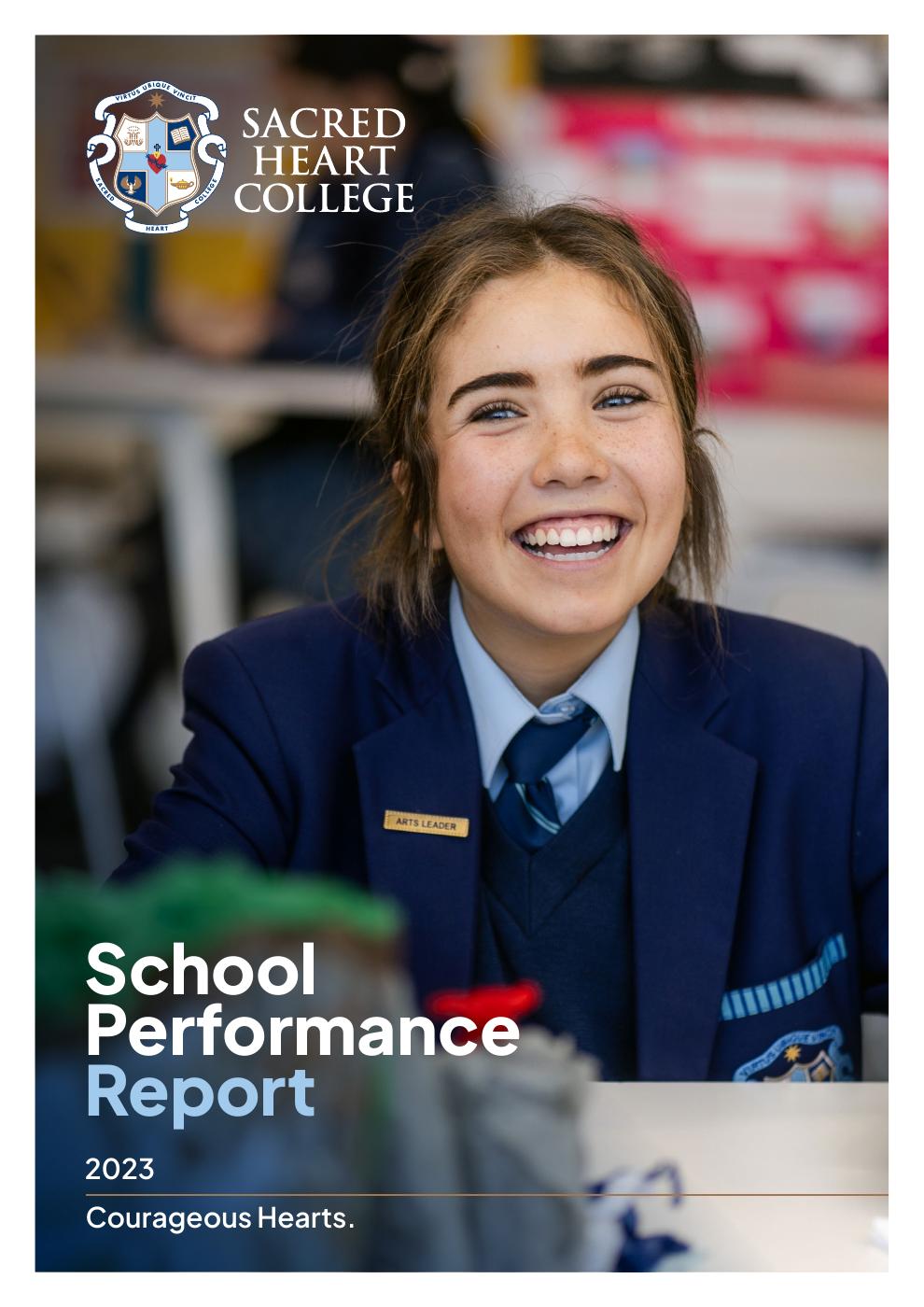 2023 school performance report