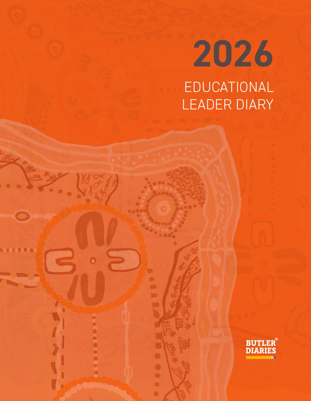 2026 Educational Leader Diary | Butler Diaries