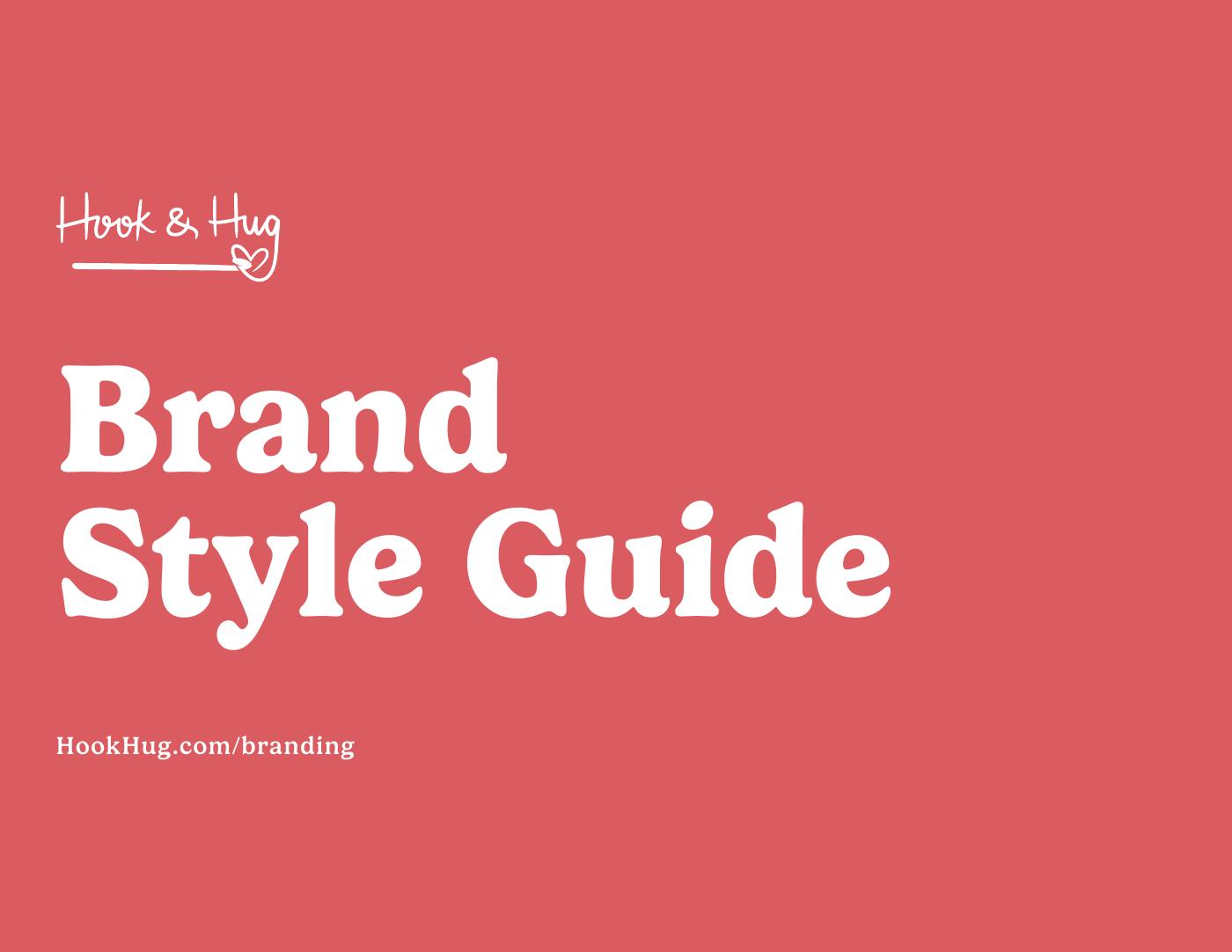 Hook & Hug Brand Style Guide | PDF to Flipbook