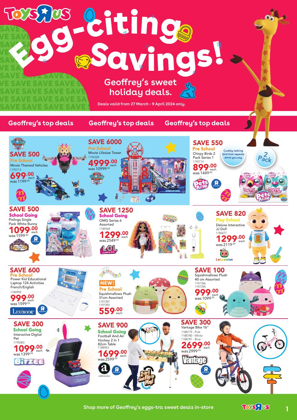 Toys R Us Zambia Easter School Holidays PDF To Flipbook Toys R Us Zambia Easter School Holidays PDF To Flipbook