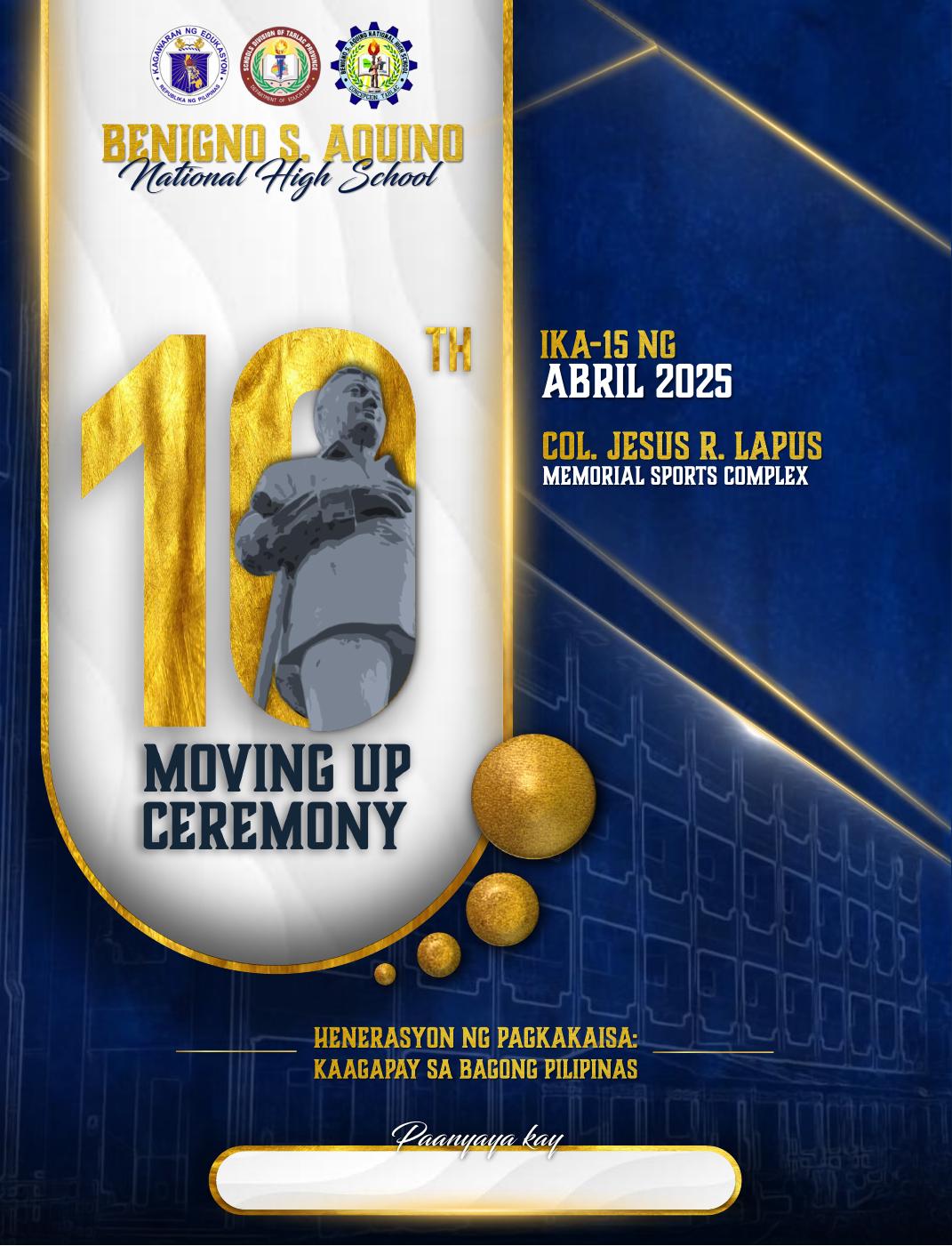 BSANHS 10th Moving Up Ceremony | PDF to Flipbook