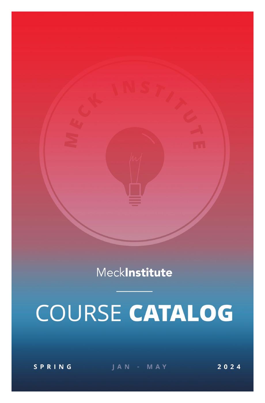 Spring 2024 Course Catalog