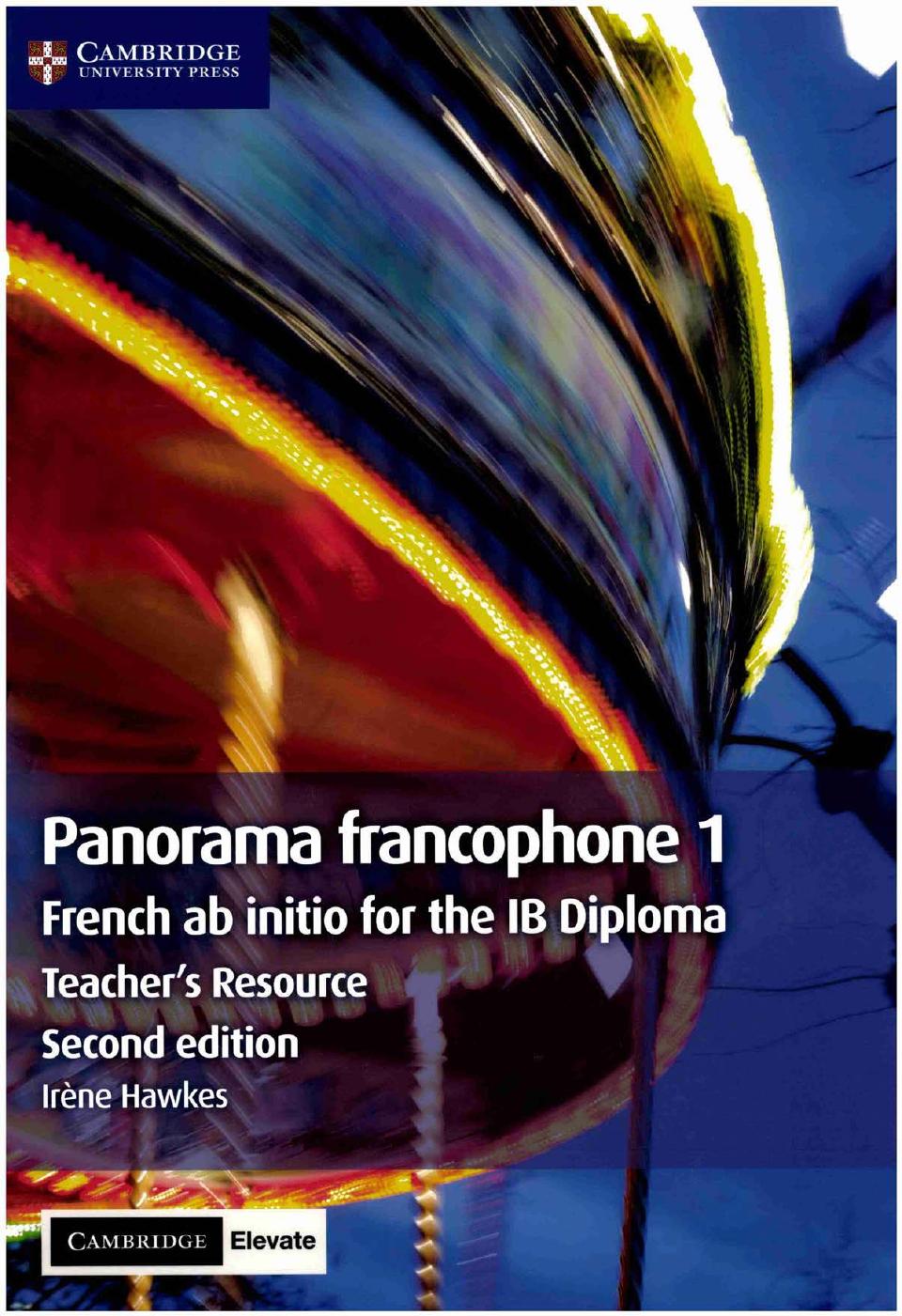 9781108610469 Panorama Francophone 1 Teacher's Resource With Digital ...