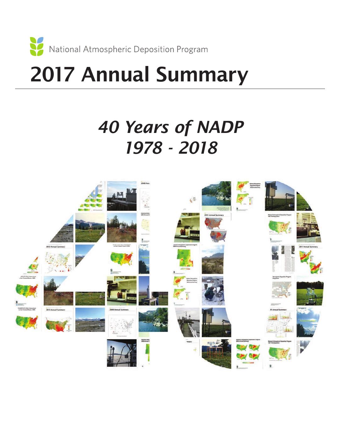NADP 2017 Annual Summary