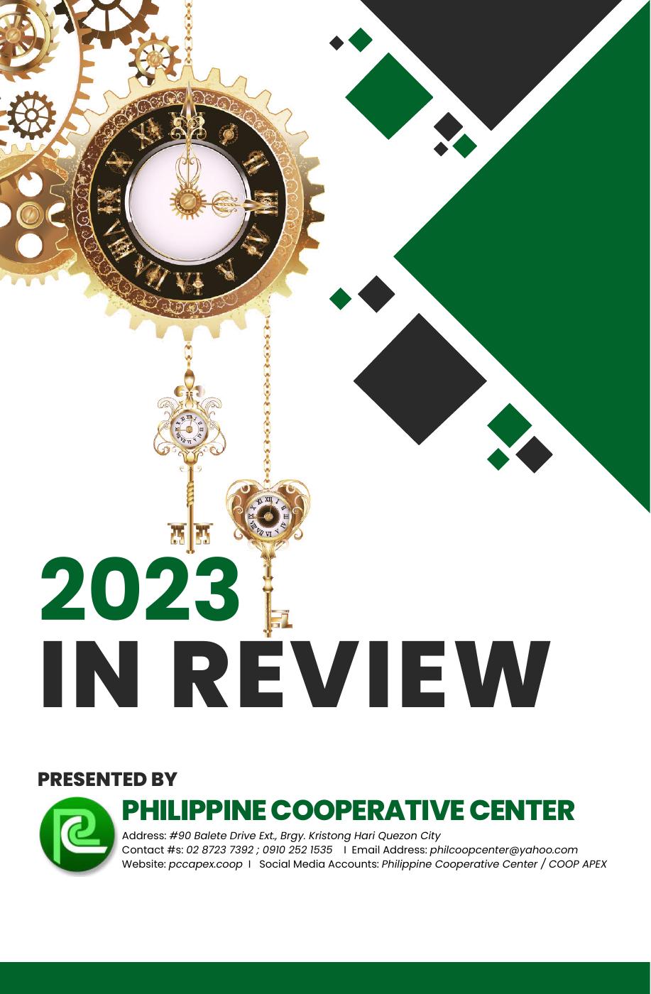 2023 PCC YEARENDER | PDF To Flipbook