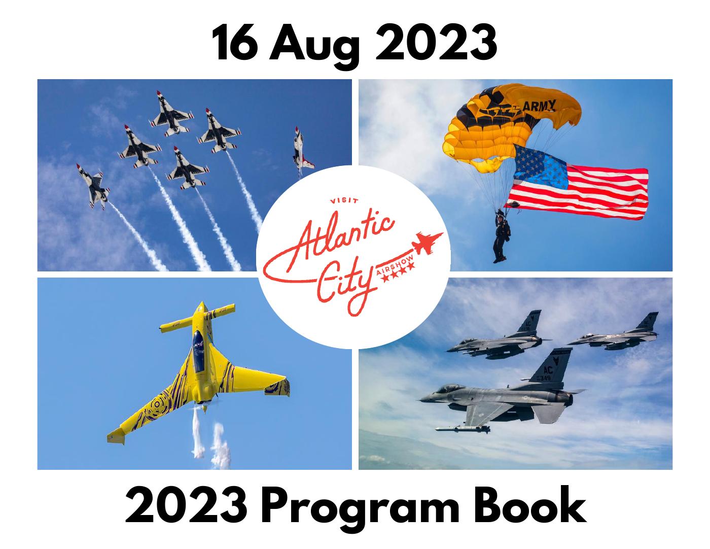 2023 Visit Atlantic City Airshow Program Book