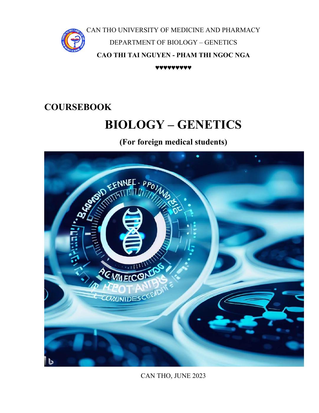 Coursebook - Biology - Genetics | PDF To Flipbook