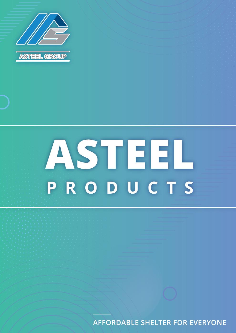 ASTEEL Product Booklet 2024 | PDF to Flipbook