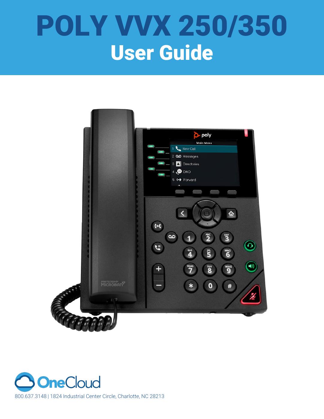 Polycom VVX Series User Guide