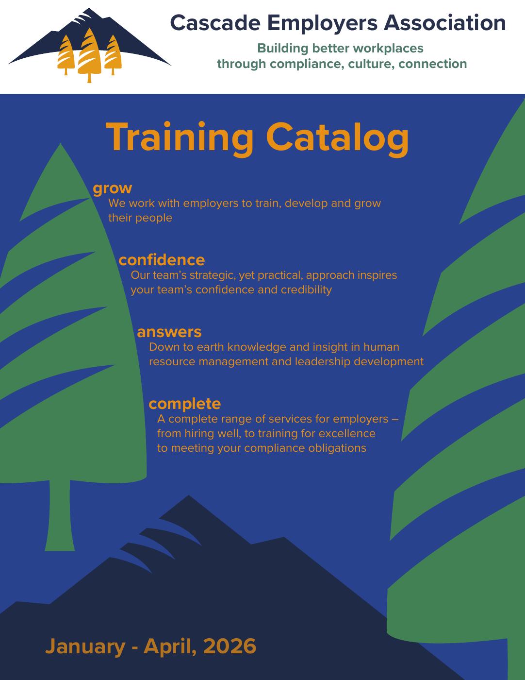 Cascade Training Catalog