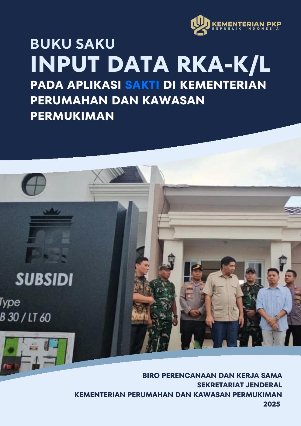 BUKU SAKU INPUT DATA RKA-K/L PADA APLIKASI SAKTI DI KEMENTERIAN ...