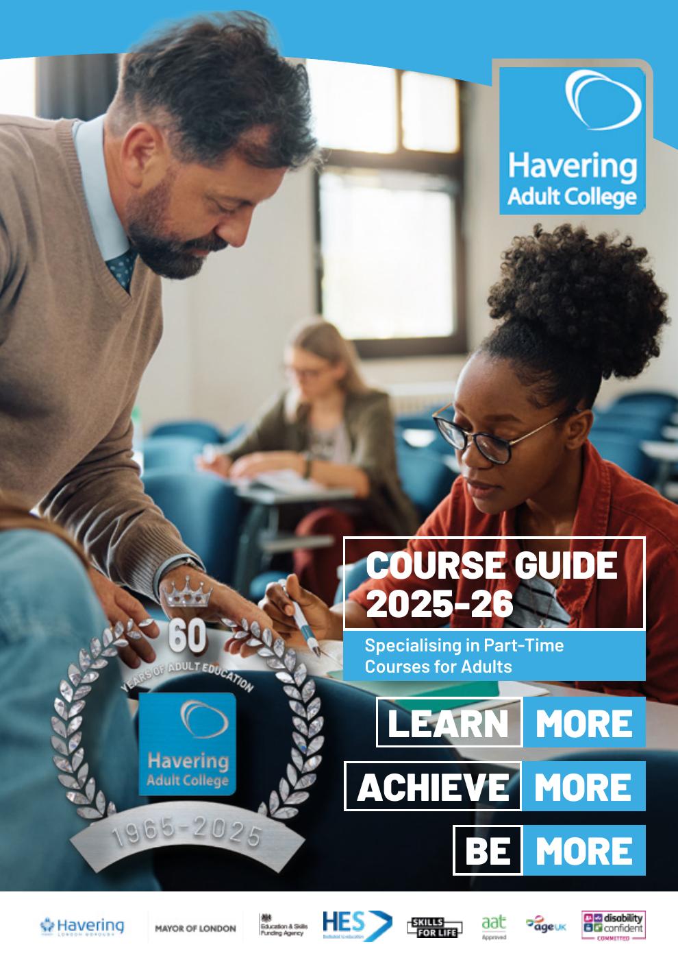 Havering Adult College 2025-26 Course Guide | PDF to Flipbook