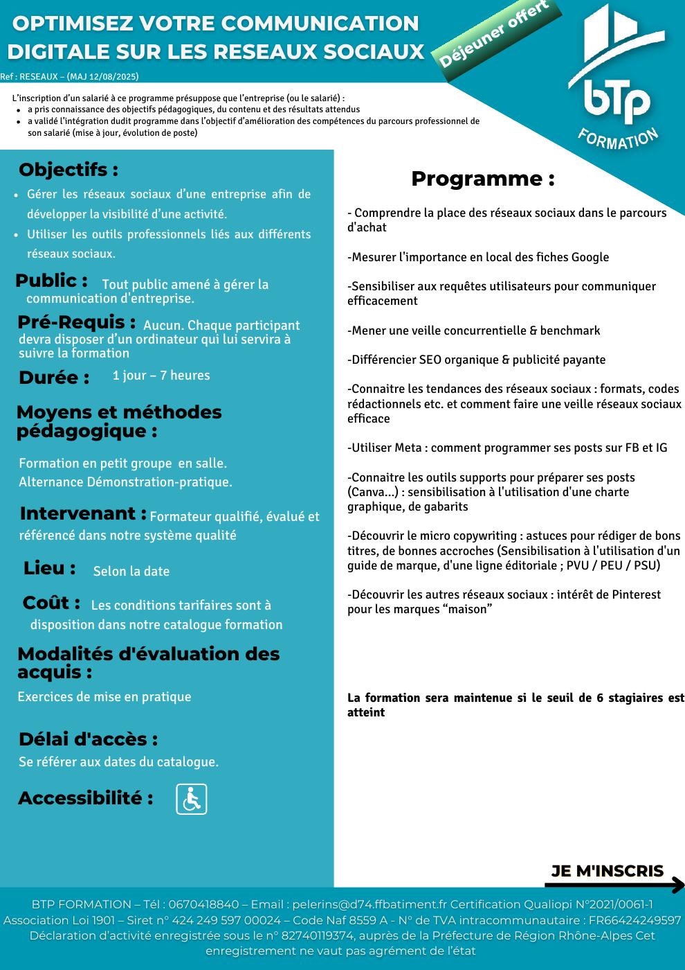OPTIMISER VOTRE COMMUNICATION DIGITALE SUR LES RESEAUX SOCIAUX