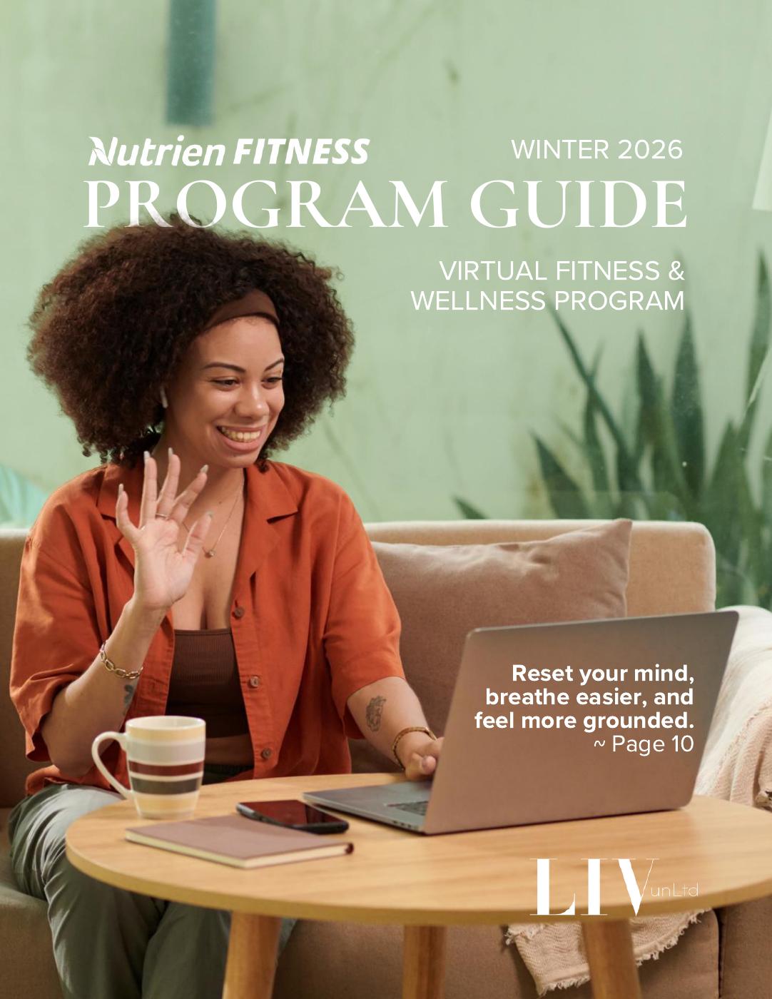 Nutrien Fitness Program Guide - Winter 2026