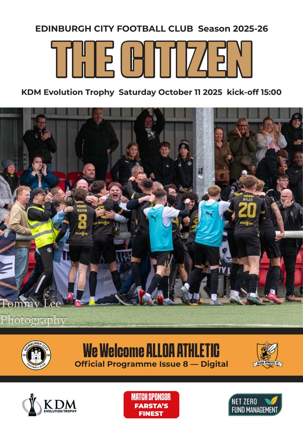 Match Programme 2025/26 | Issue 8