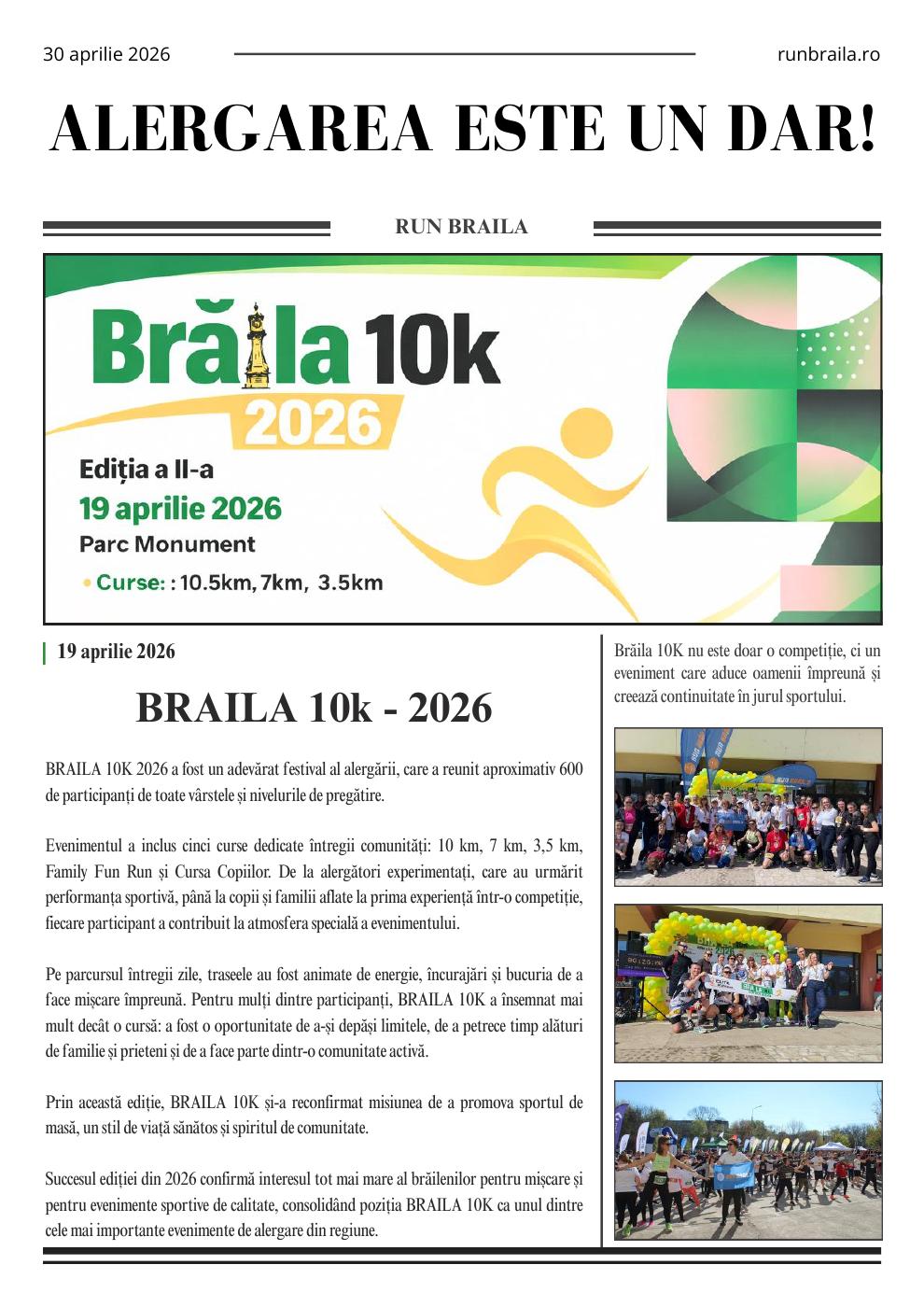 Revista Alergarea este un DAR! Ediția 04.2026