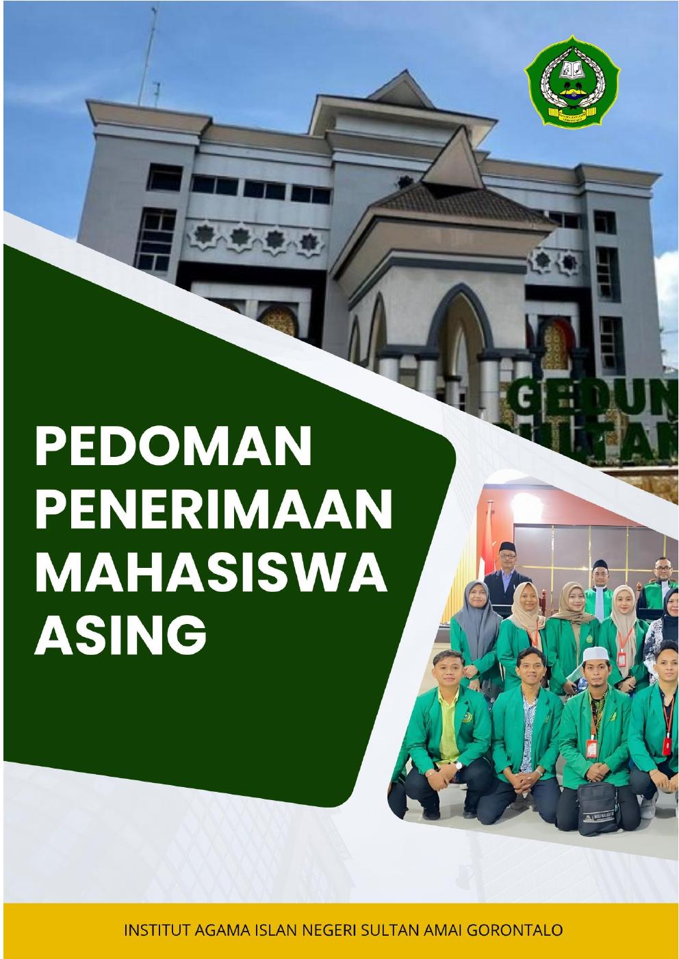 Pedoman Penerimaan Mahasiswa Asing | PDF to Flipbook