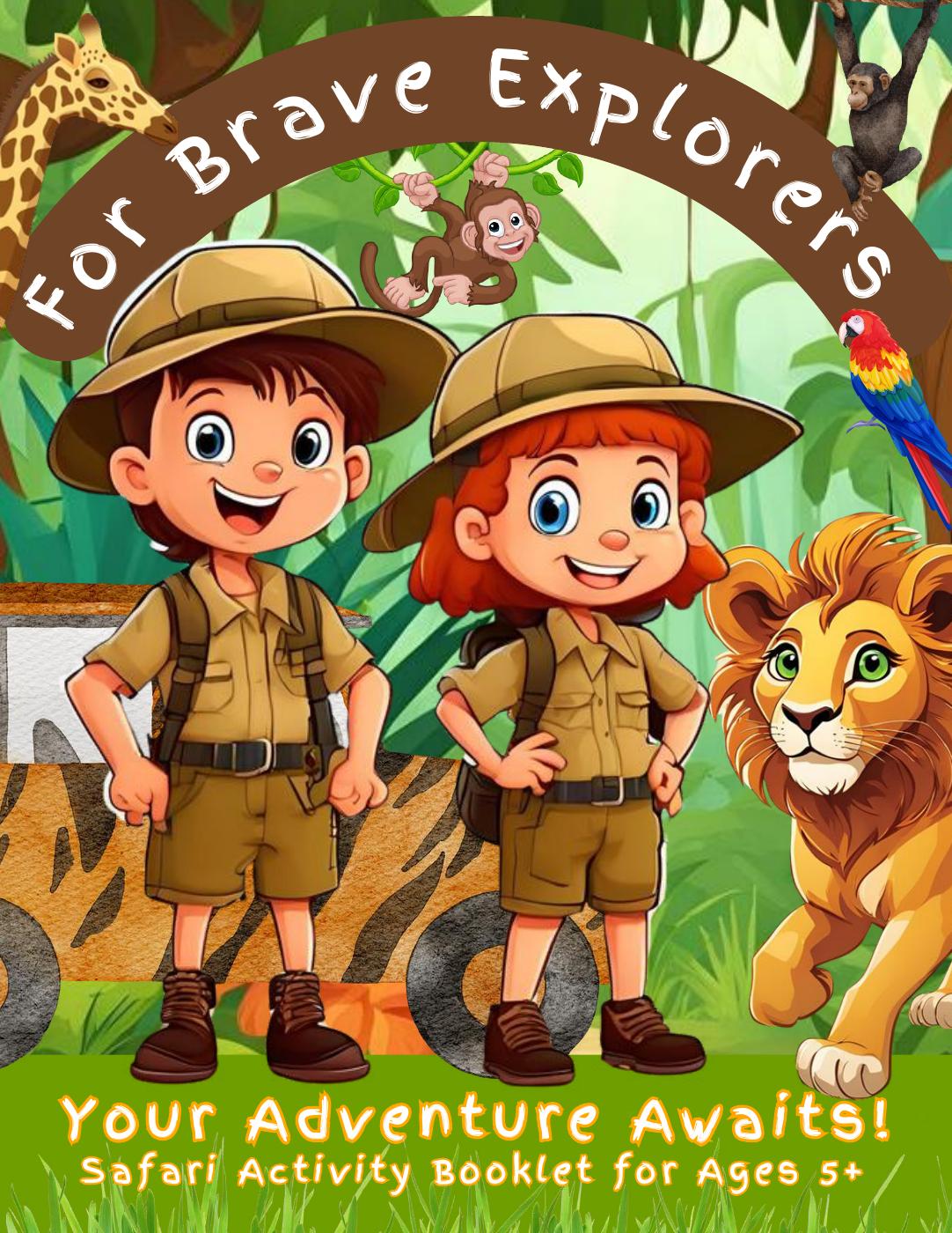 The Brave Explorers Activity Adventure Booklet