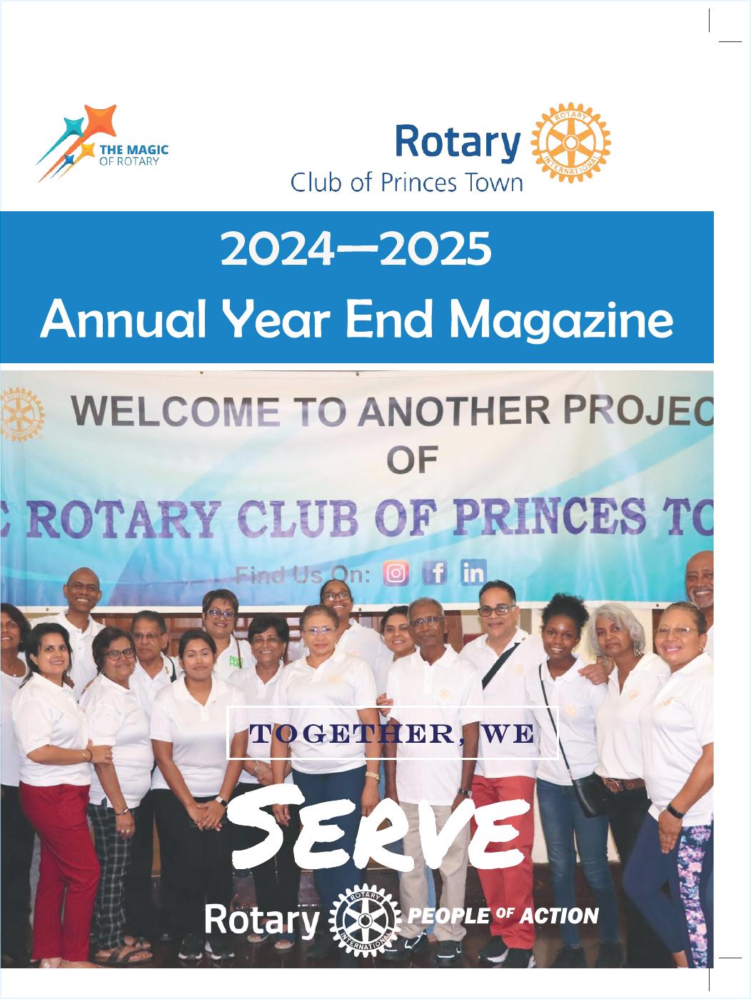 Rotary Club of Princes Town Annual Magazine 2024-2025 | PDF to Flipbook