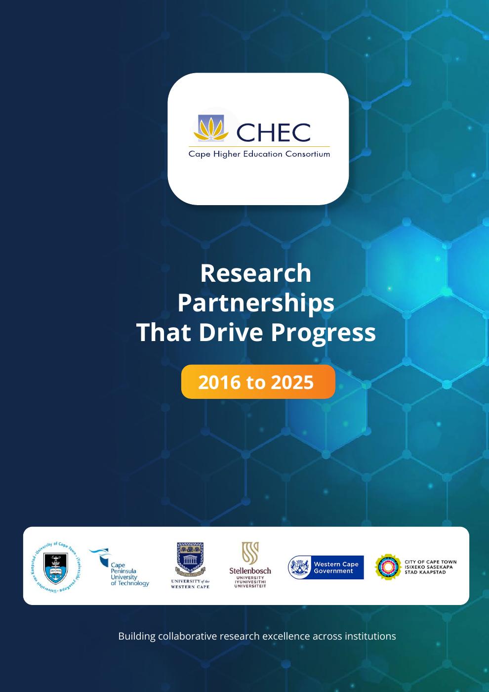 CHEC Research Partnerships That Drive Progress 2016-2015