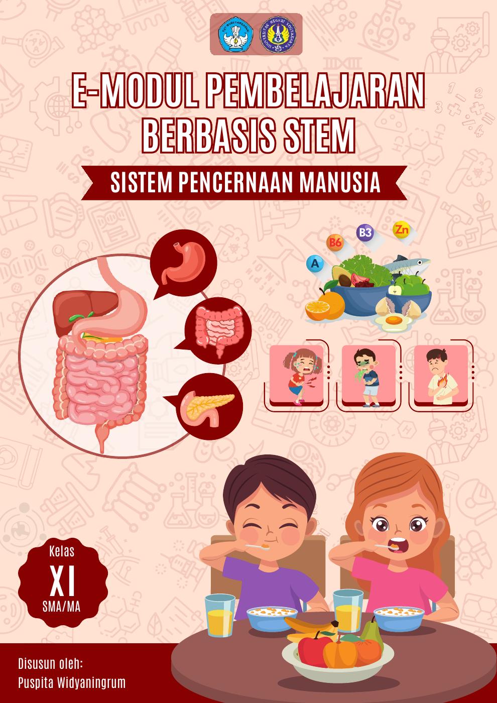 E-Modul Berbasis STEM Materi Sistem Pencernaan pada Manusia | PDF to ...