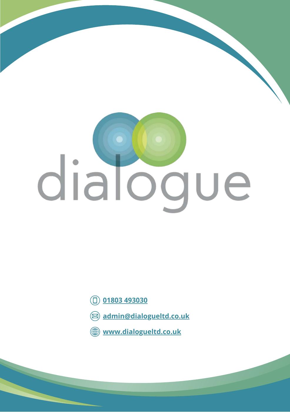 dialogue - Supported Accommodation brochure