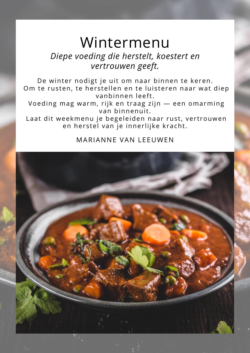 Wintermenu