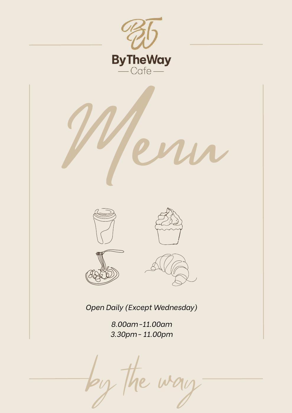 MENU BTW CAFE | PDF to Flipbook