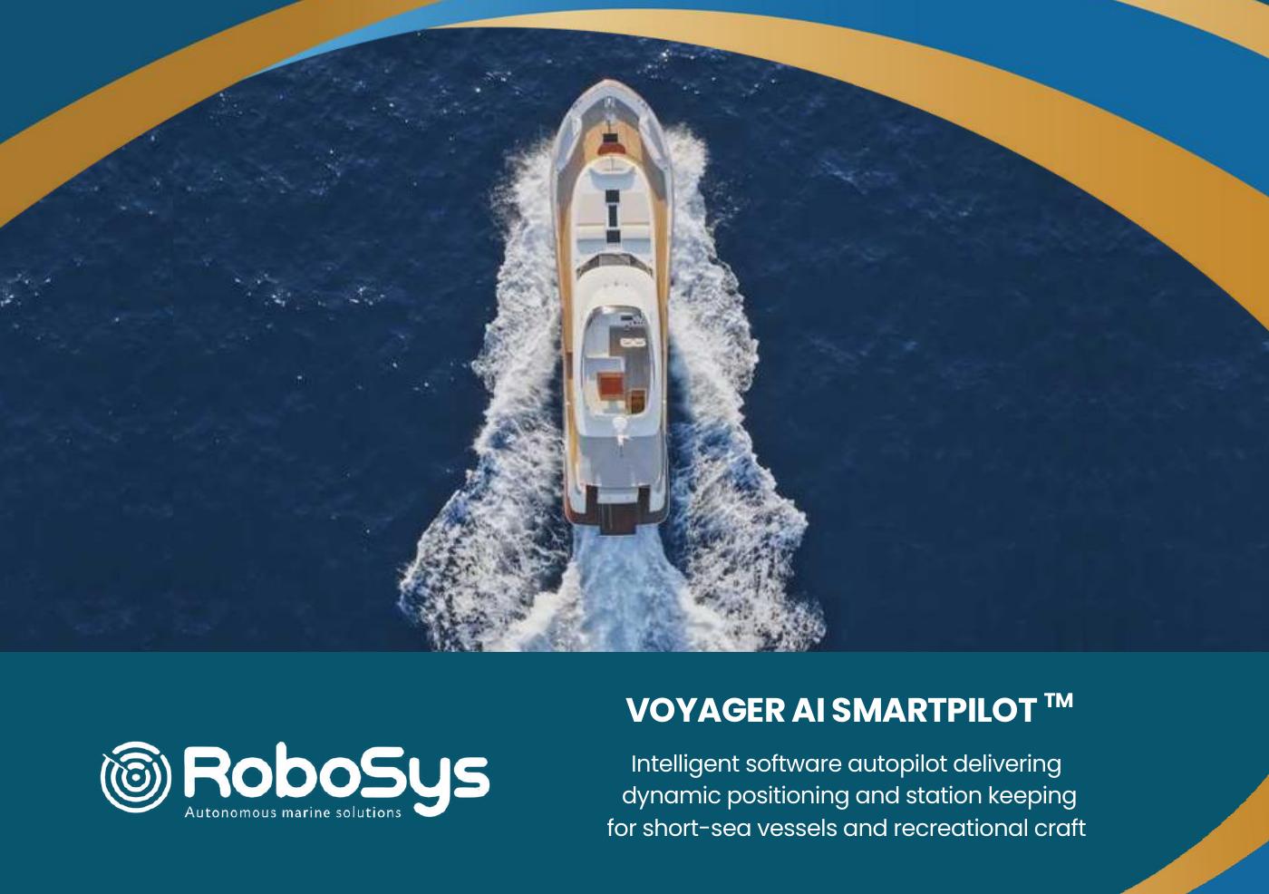 Robosys VOYAGER AI SMARTPILOT