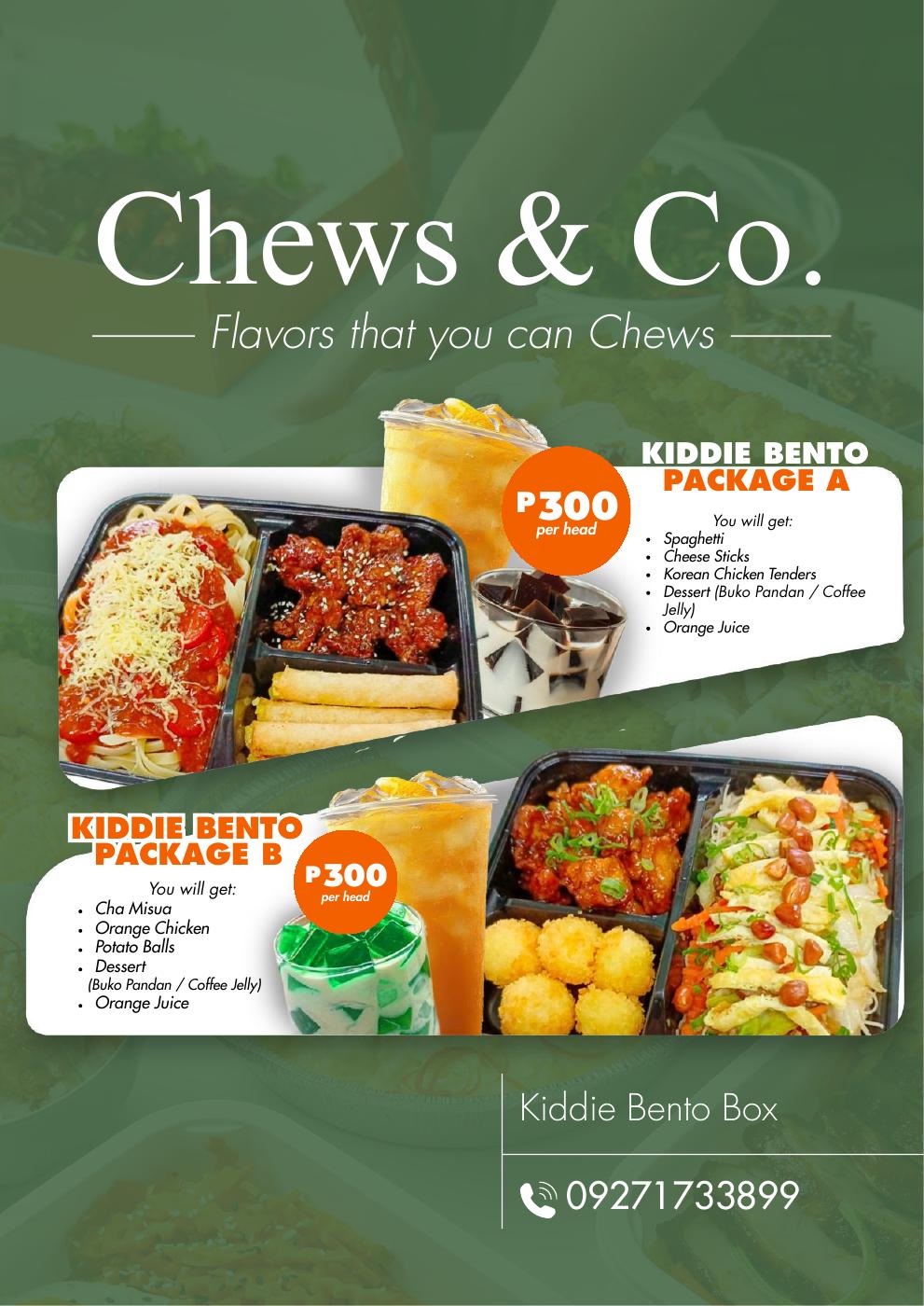 Kiddie Bento Box Menu | PDF to Flipbook