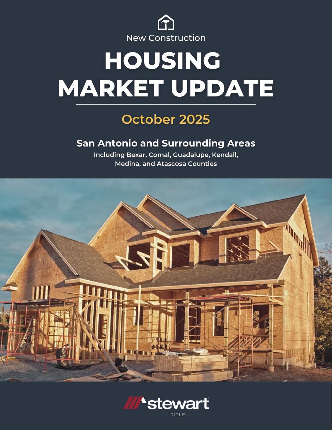 October New Construction Housing Market Update