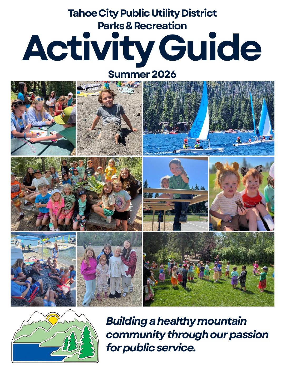 TCPUD Parks and Recreation 2026 Summer Activity Guide