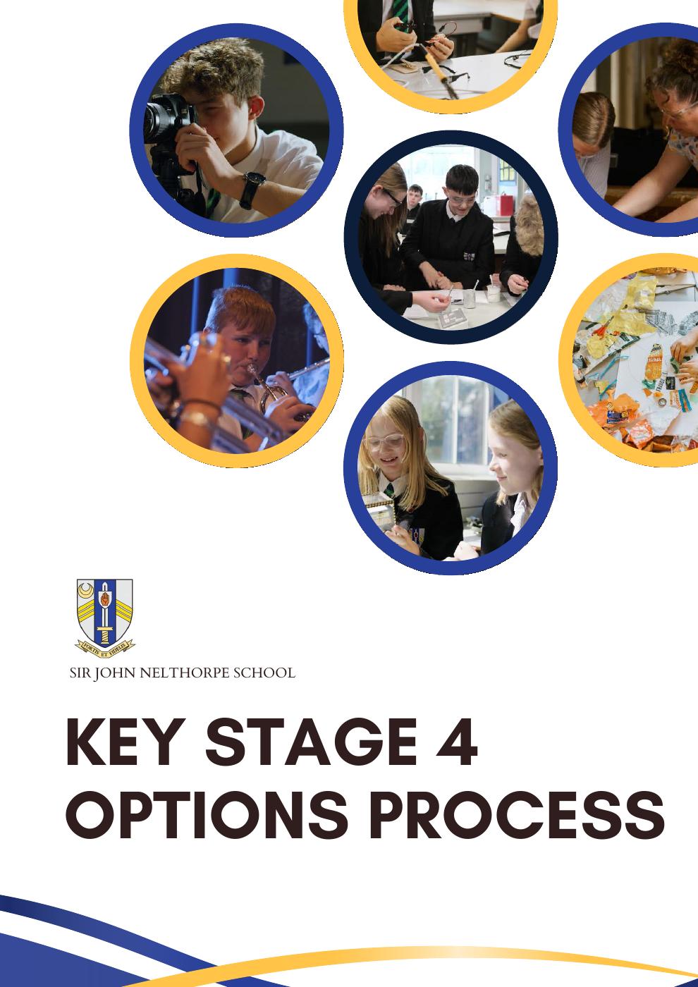 Key Stage 4 Options Process Information Booklet - 2026 | PDF to Flipbook