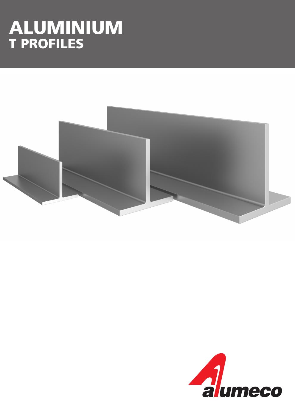 Aluminium T-profiles
