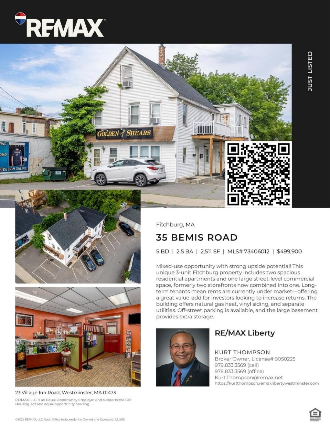 Our Showing Book - 35 Bemis Road Fitchburg