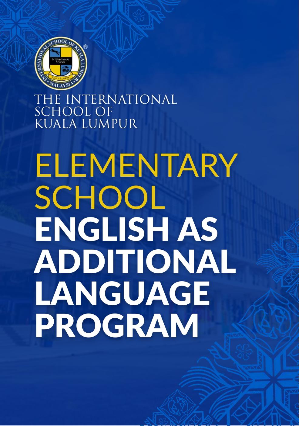 English as Additional Language Program