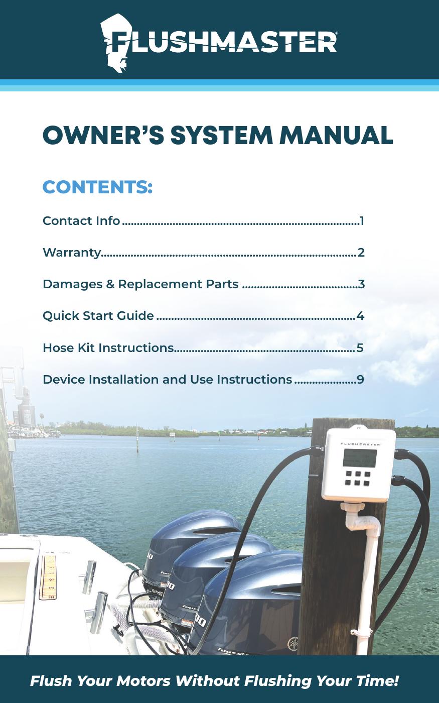Flushmaster Install Guide | PDF to Flipbook