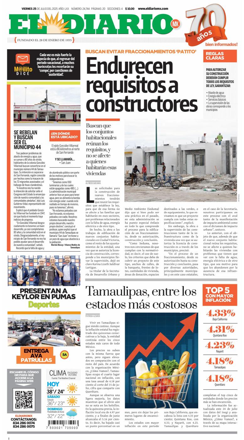 DIARIO 25 de julio de 2025 | PDF to Flipbook