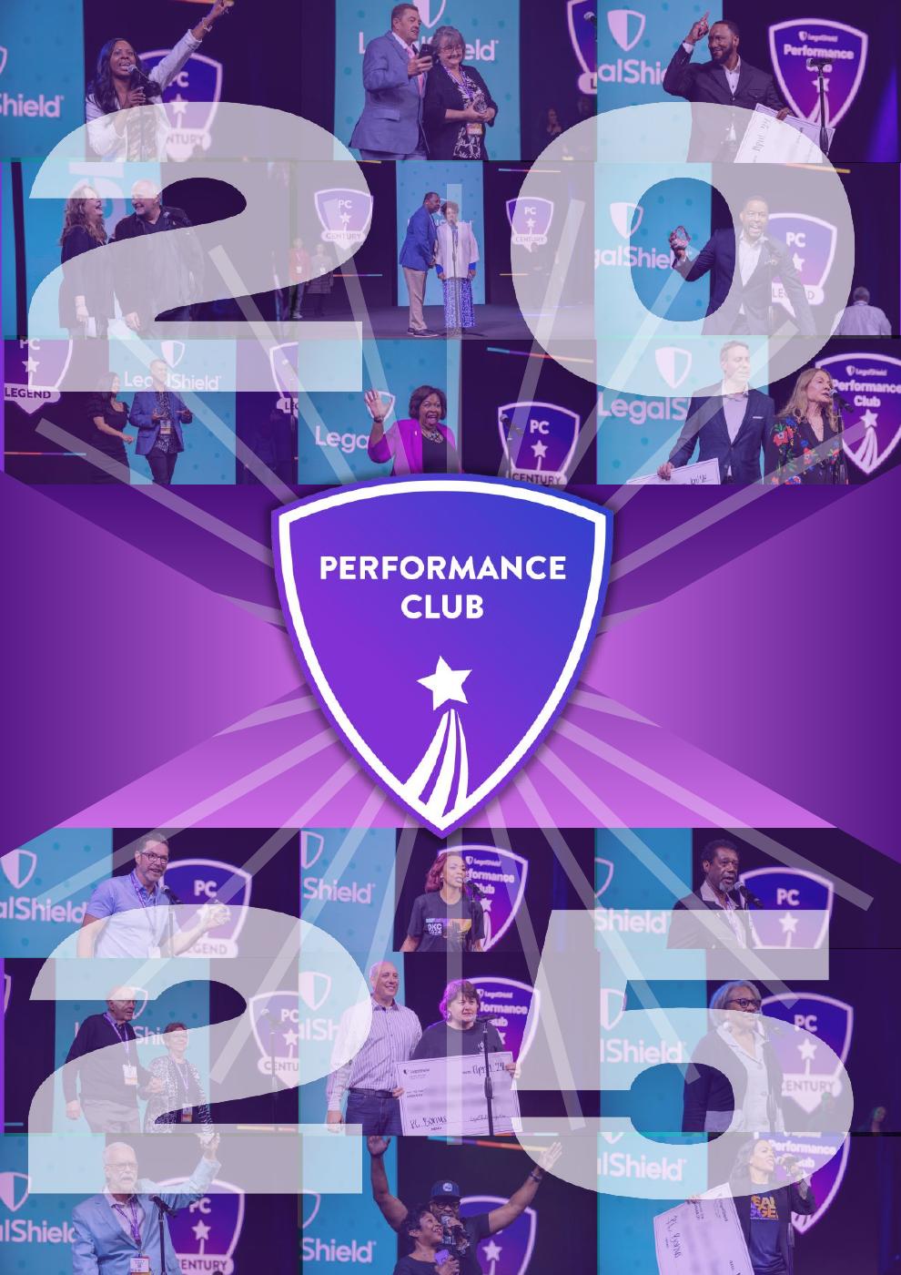 Performance Club Booklet