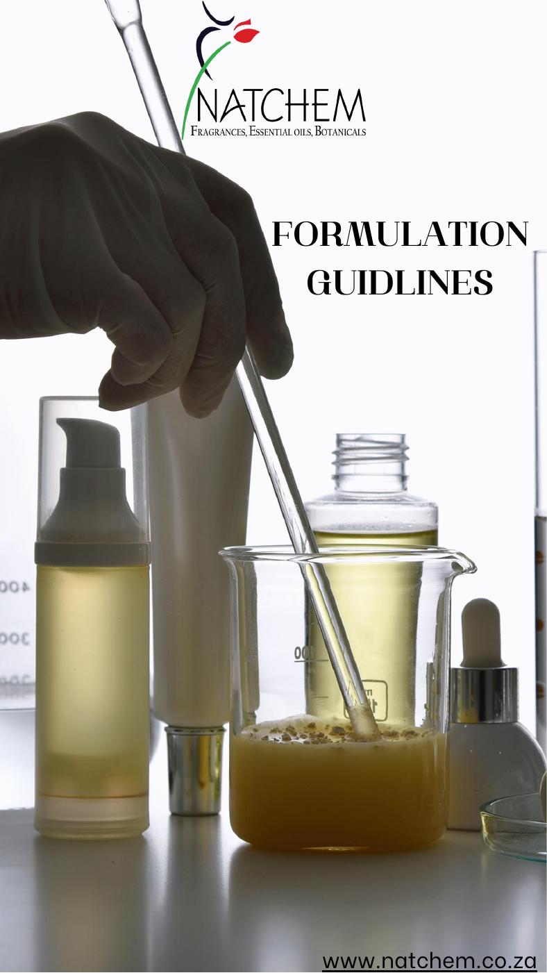 Formulation Guidelines