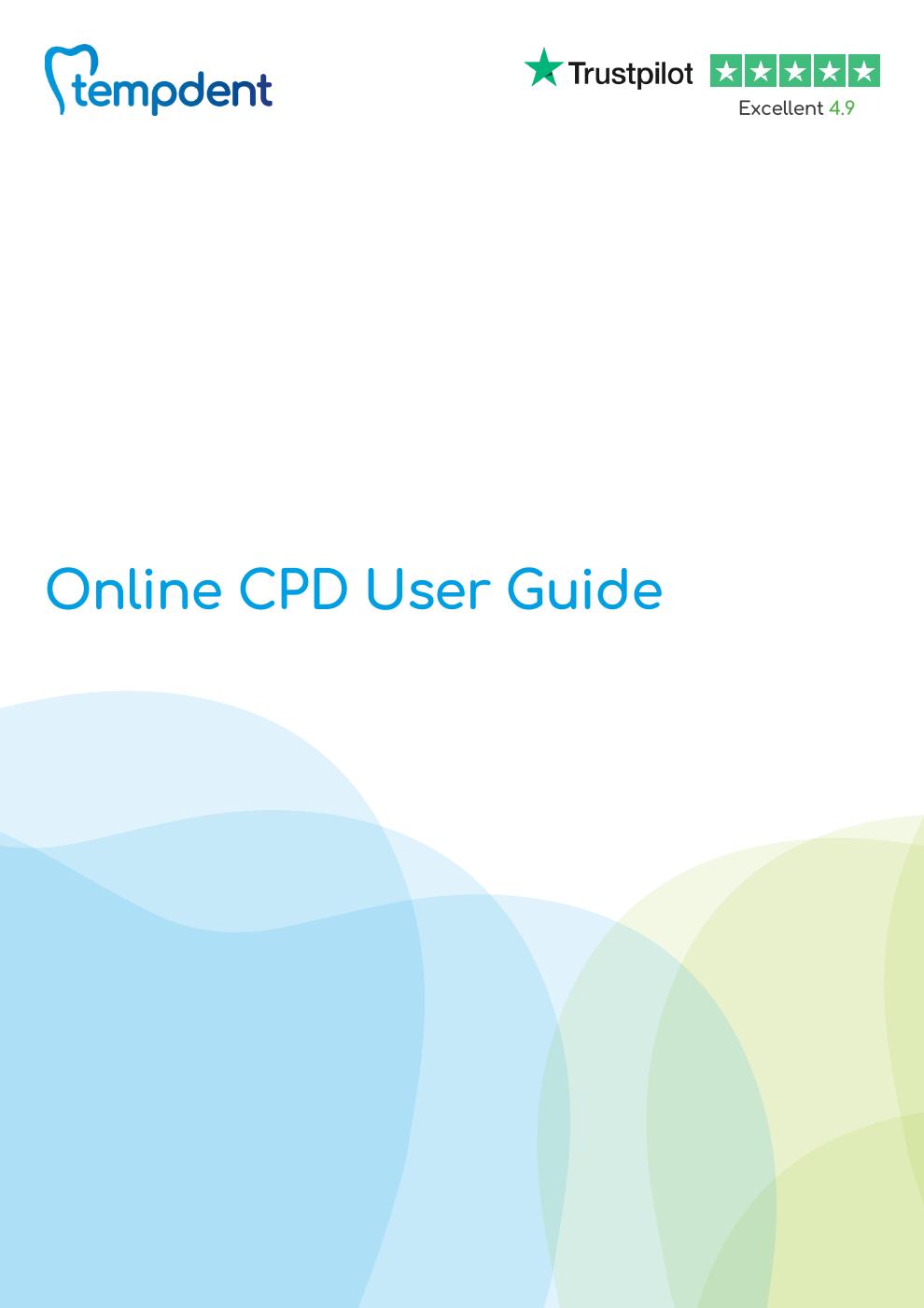 Tempdent Online CPD User Guide