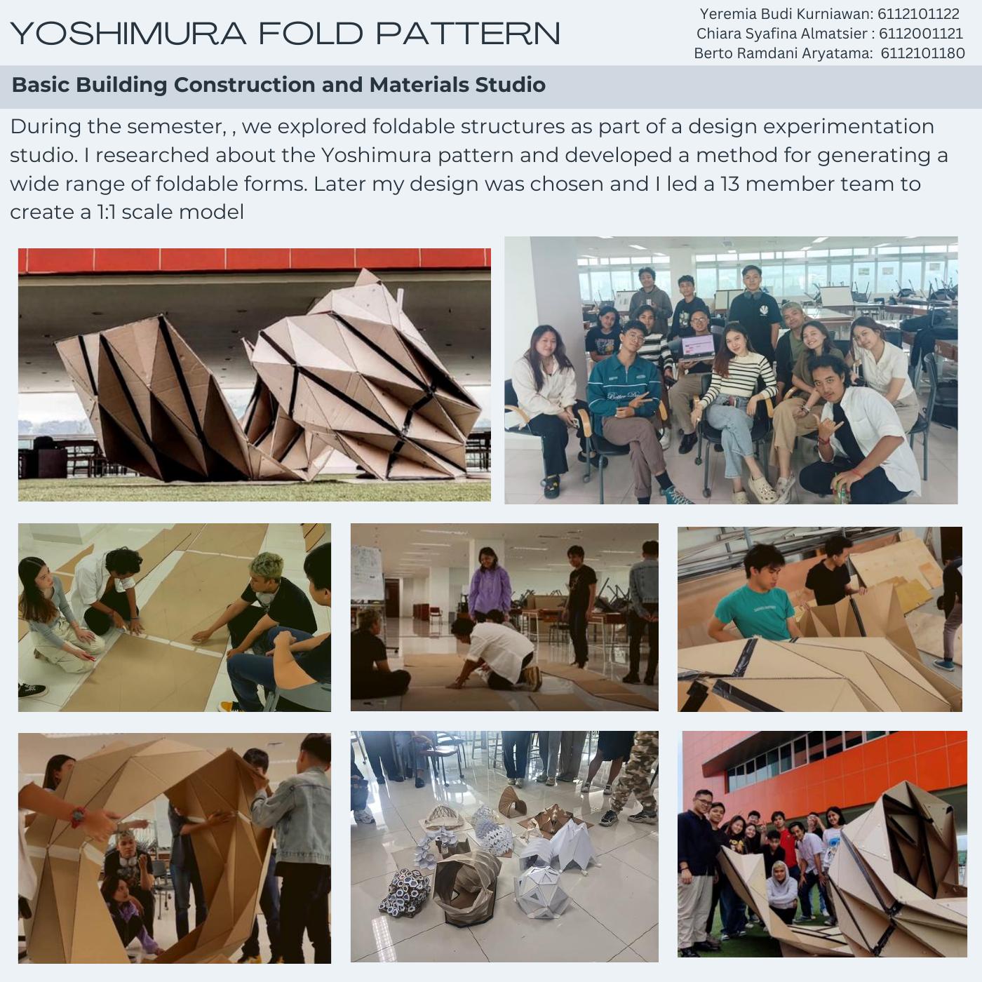 Yoshimura Fold Pattern | PDF to Flipbook