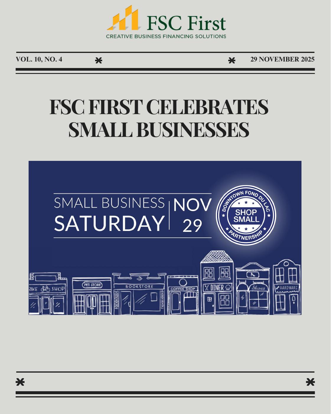 FSC First Celebrates Small Business | PDF to Flipbook