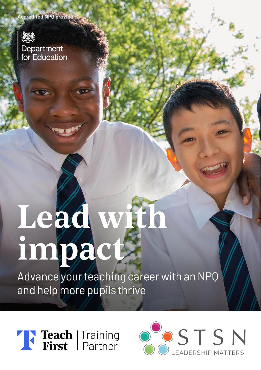 STSN NPQs Brochure 2025