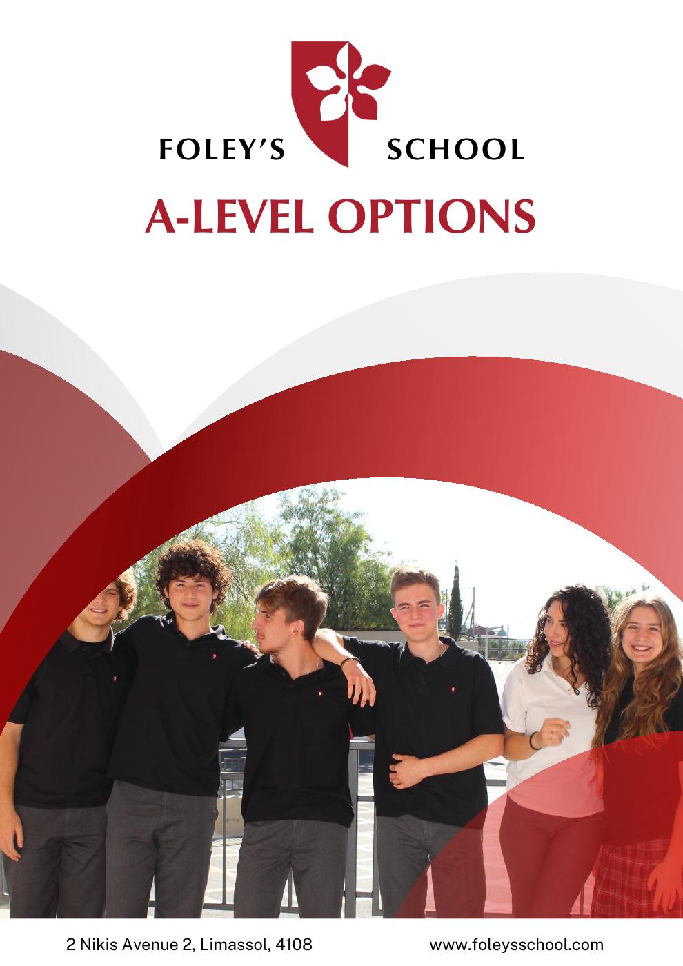 A-level Options | PDF to Flipbook