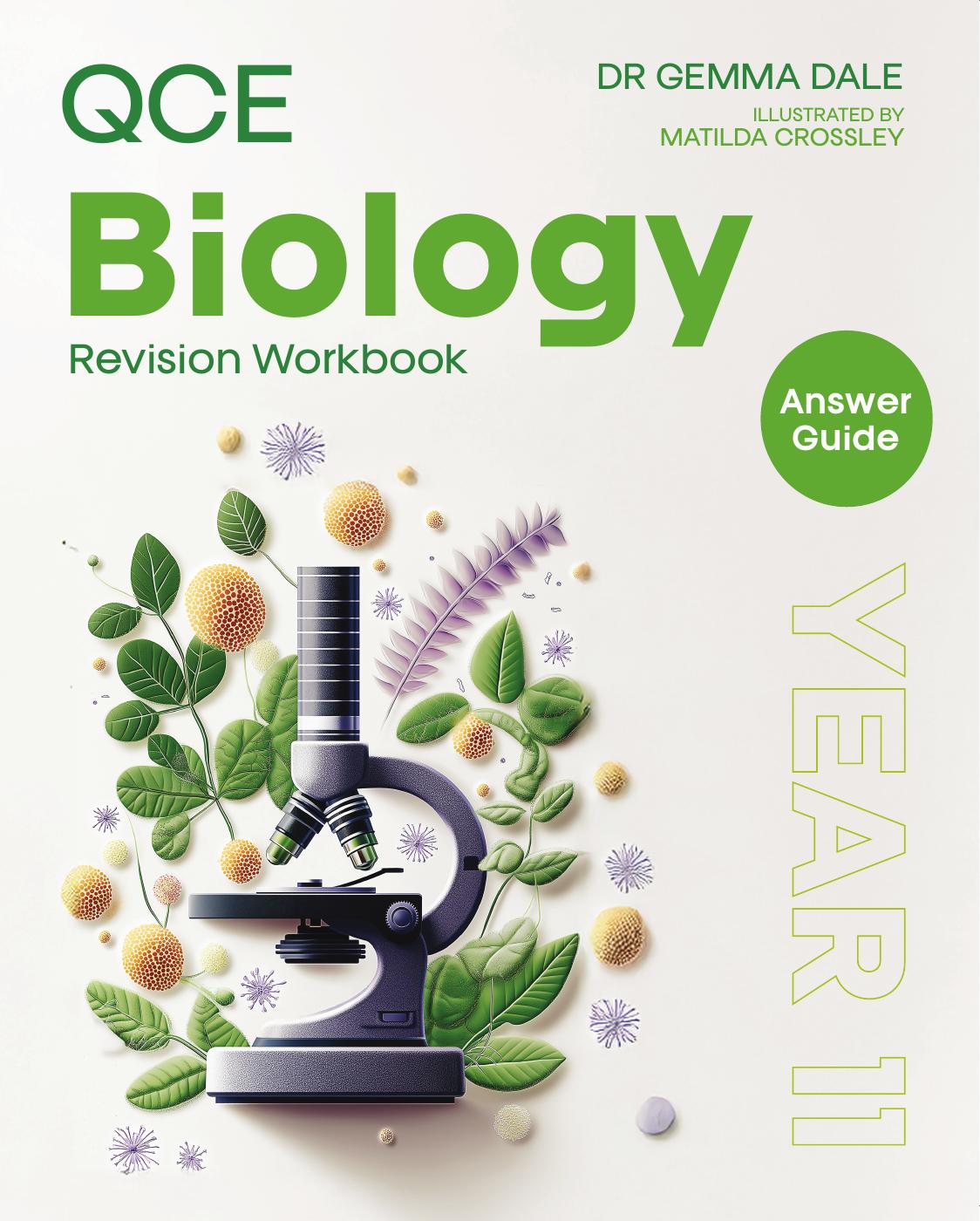 QCE Biology: Answer Guide