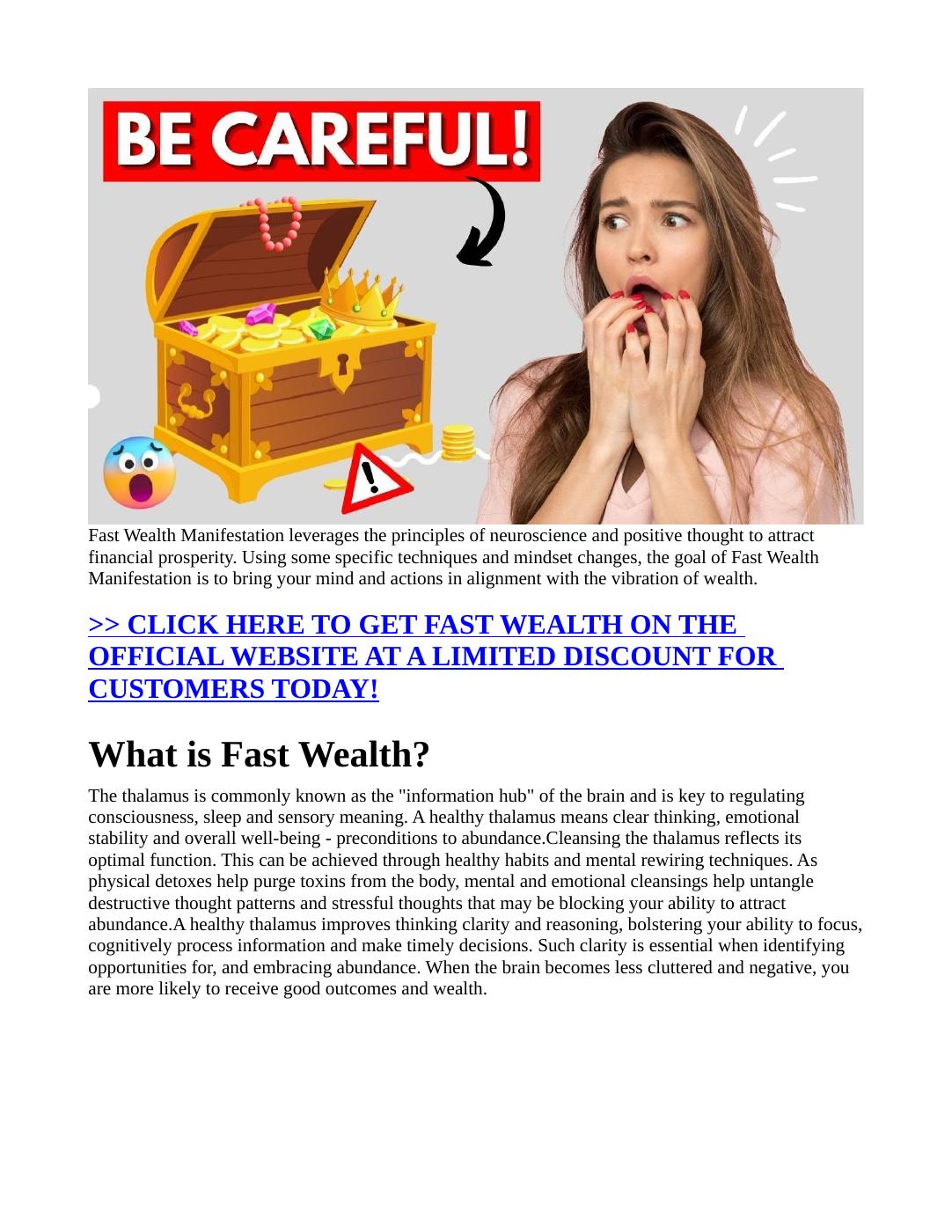 Fast Wealth (PROS OR CONS) — Really Work? | PDF to Flipbook