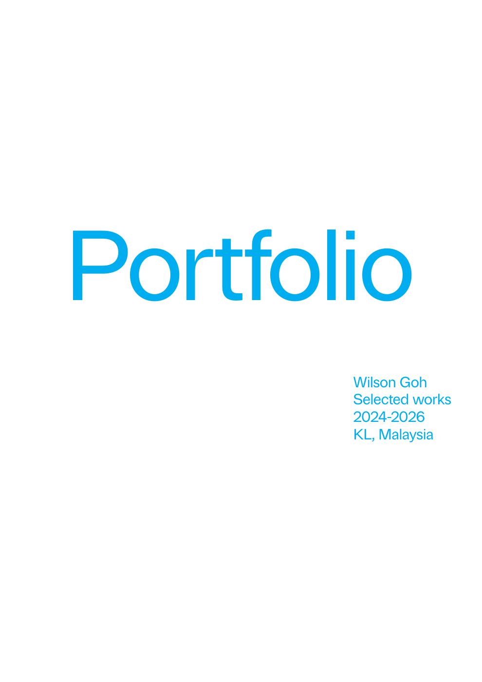 Wilson Portfolio | PDF to Flipbook