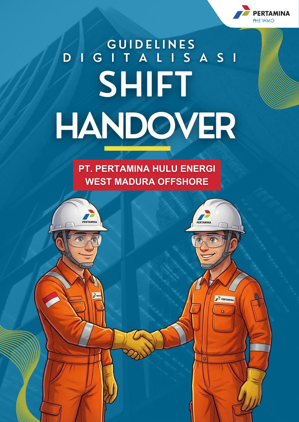 Guidelines Digitalisasi Shift Handover | PDF to Flipbook
